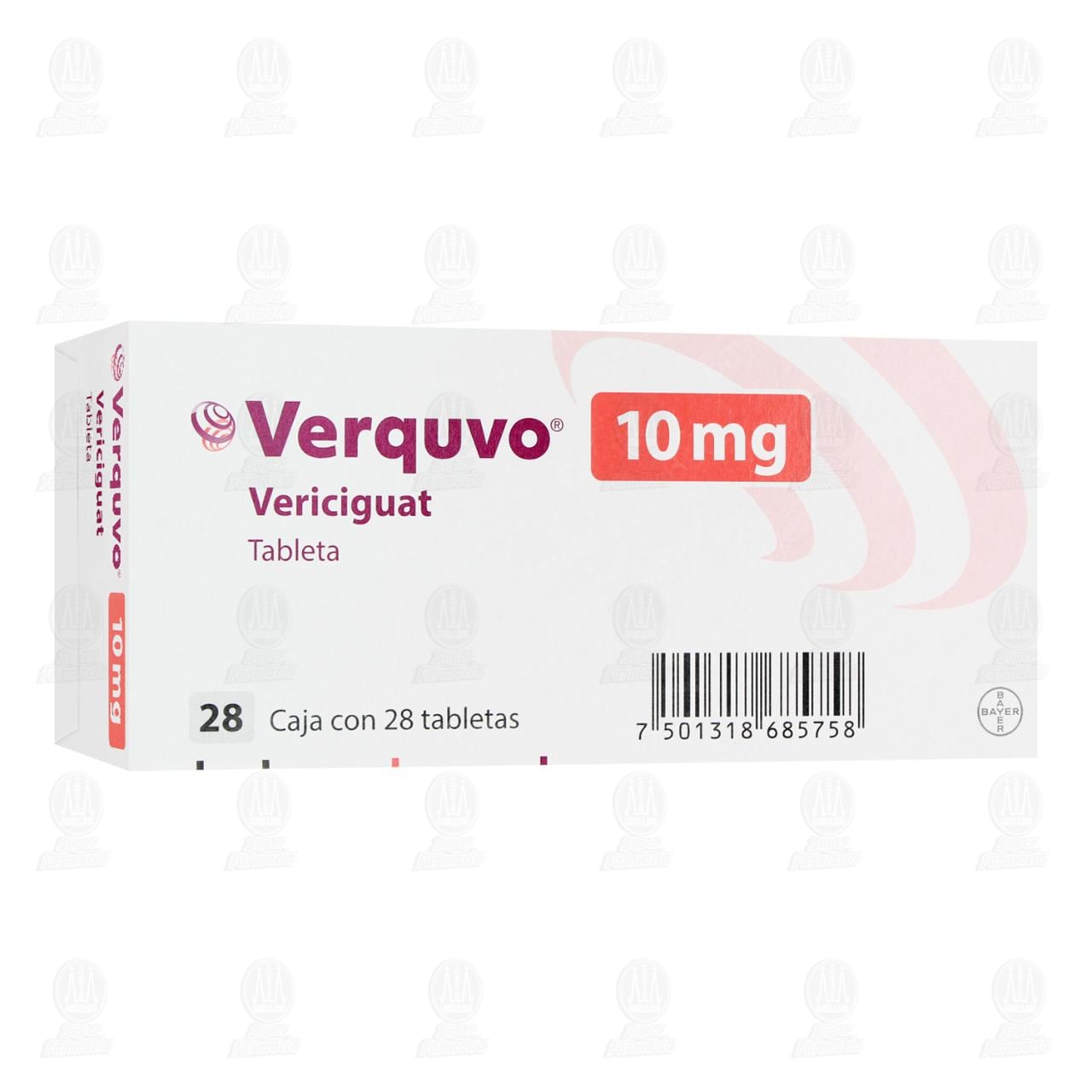 Verquvo 10 mg, 28 Tabletas. image number 0