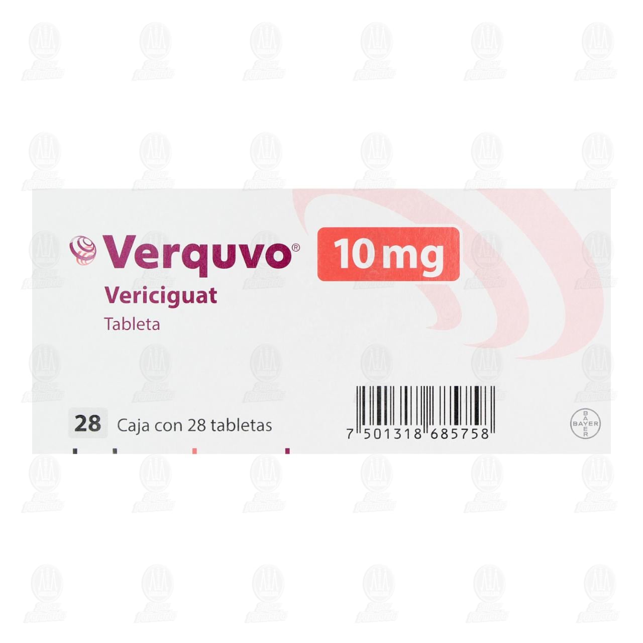 Verquvo 10 mg, 28 Tabletas. image number 1