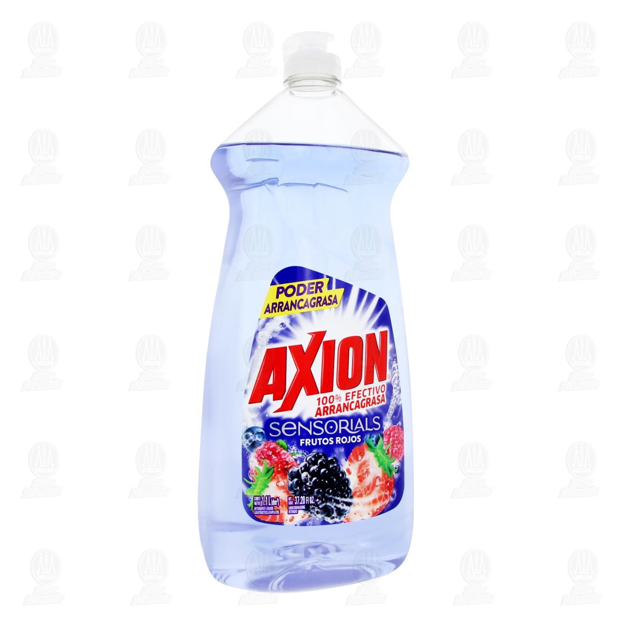 Lavatrastes Axion Sensorials Frutos Rojos L&iacute;quido, 1.1 l.