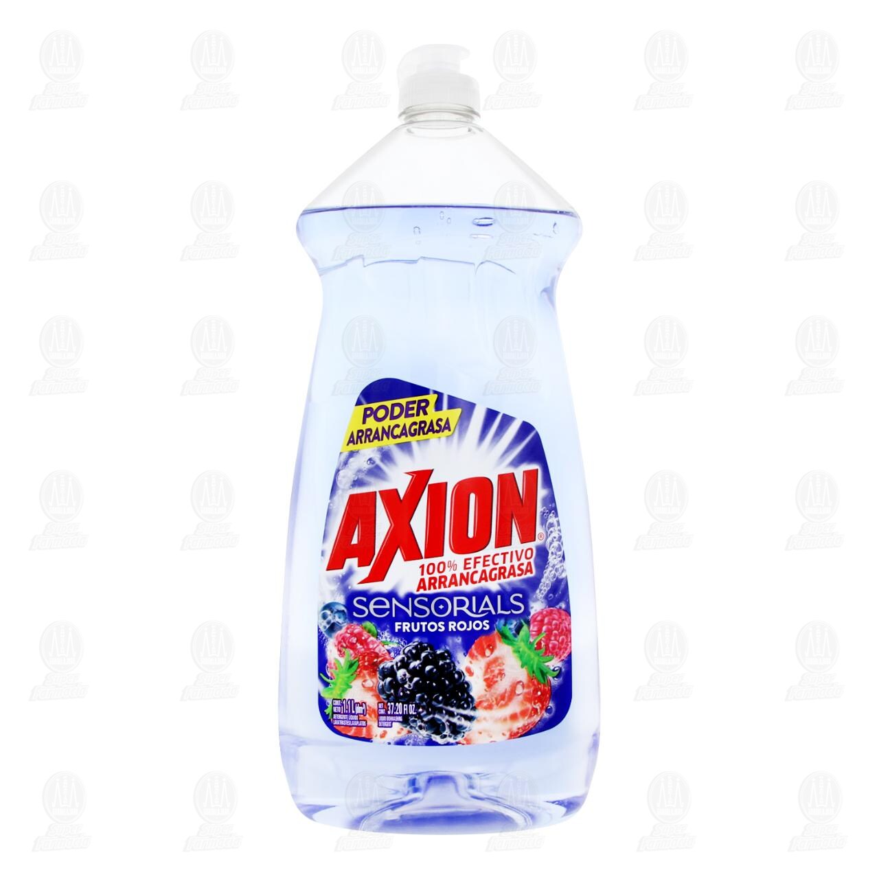 Lavatrastes Axion Sensorials Frutos Rojos L&iacute;quido, 1.1 l. image number 1