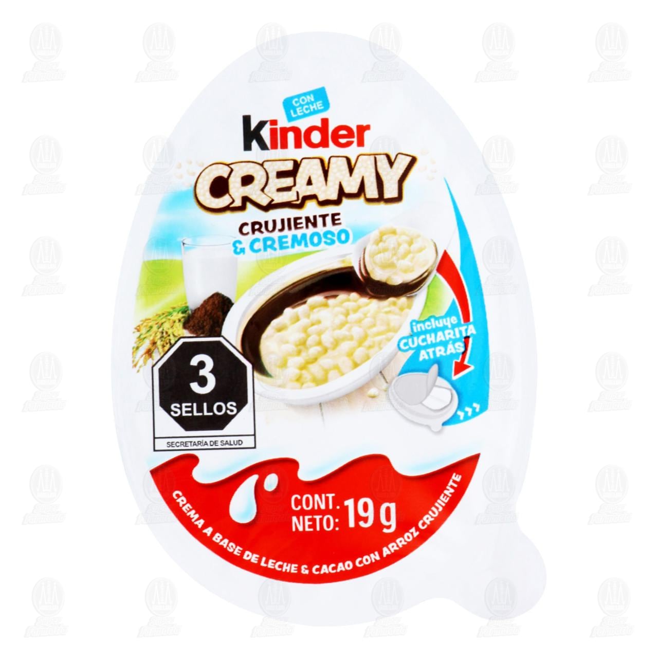 Golosina Kinder Creamy, 19 gr. image number 0