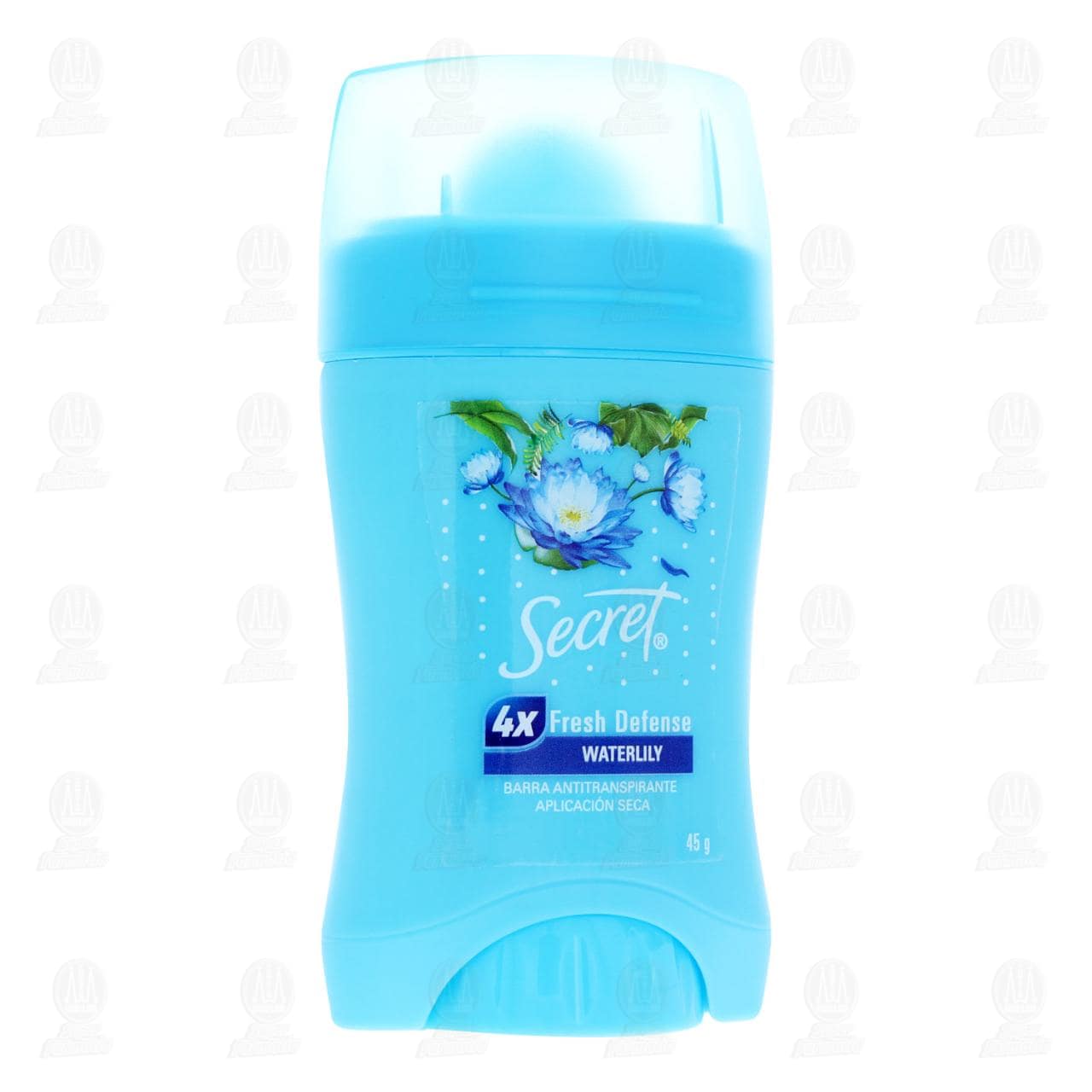 Antitranspirante Secret Fresh Defense Water Lily en Barra, 45 gr.