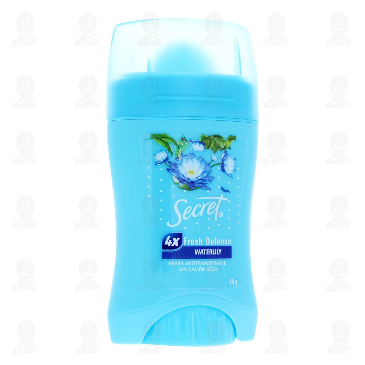 Antitranspirante Secret Fresh Defense Water Lily en Barra, 45 gr. image number 0