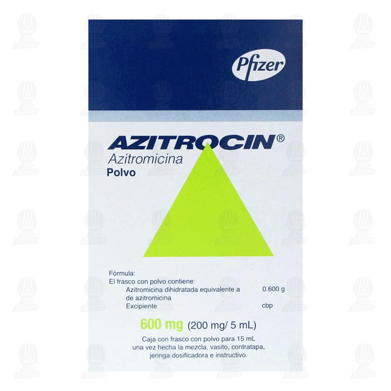 Azitrocin 600 mg, 15ml Suspensi&oacute;n. image number 2