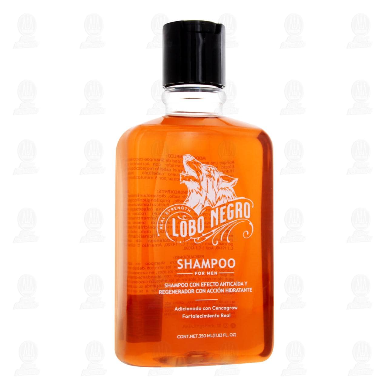 Imagen para Shampoo Lobo Negro For Men, 350 ml.
