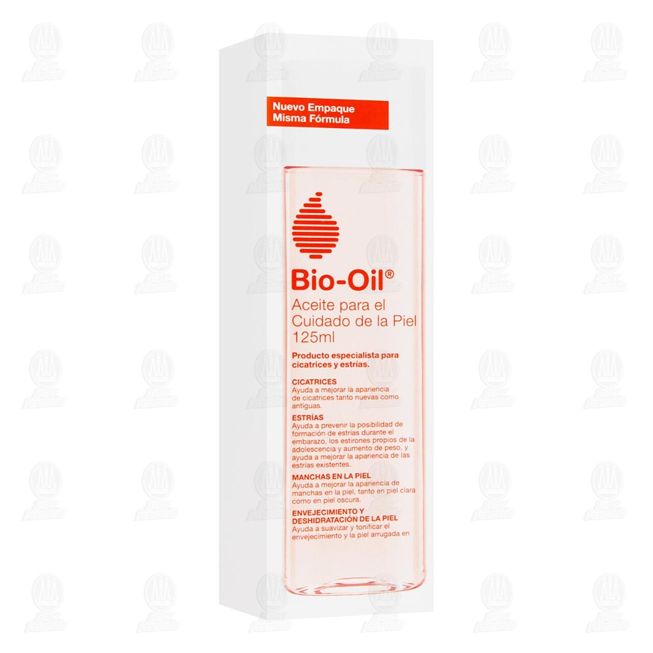 Aceite Bio-Oil para el Cuidado de la Piel Cicatrices y Estr&iacute;as, 125 ml.
