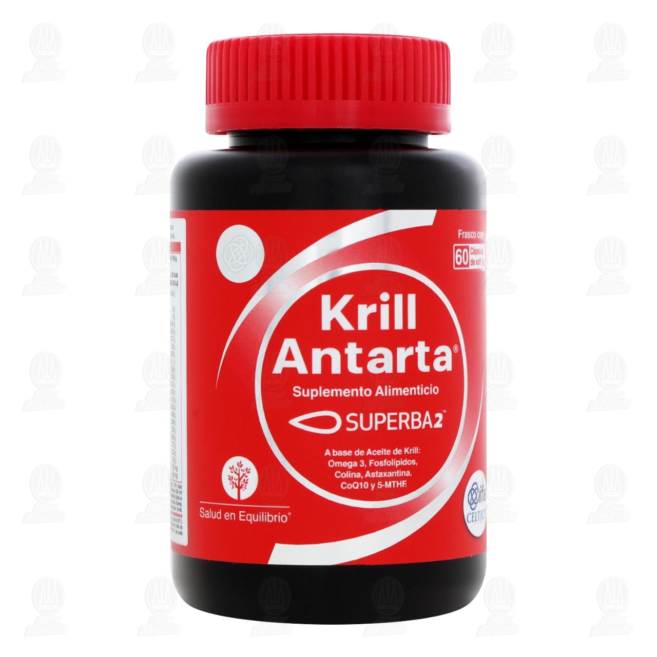 Suplemento Alimenticio Krill Antarta, 60 C&aacute;psulas. image number 0