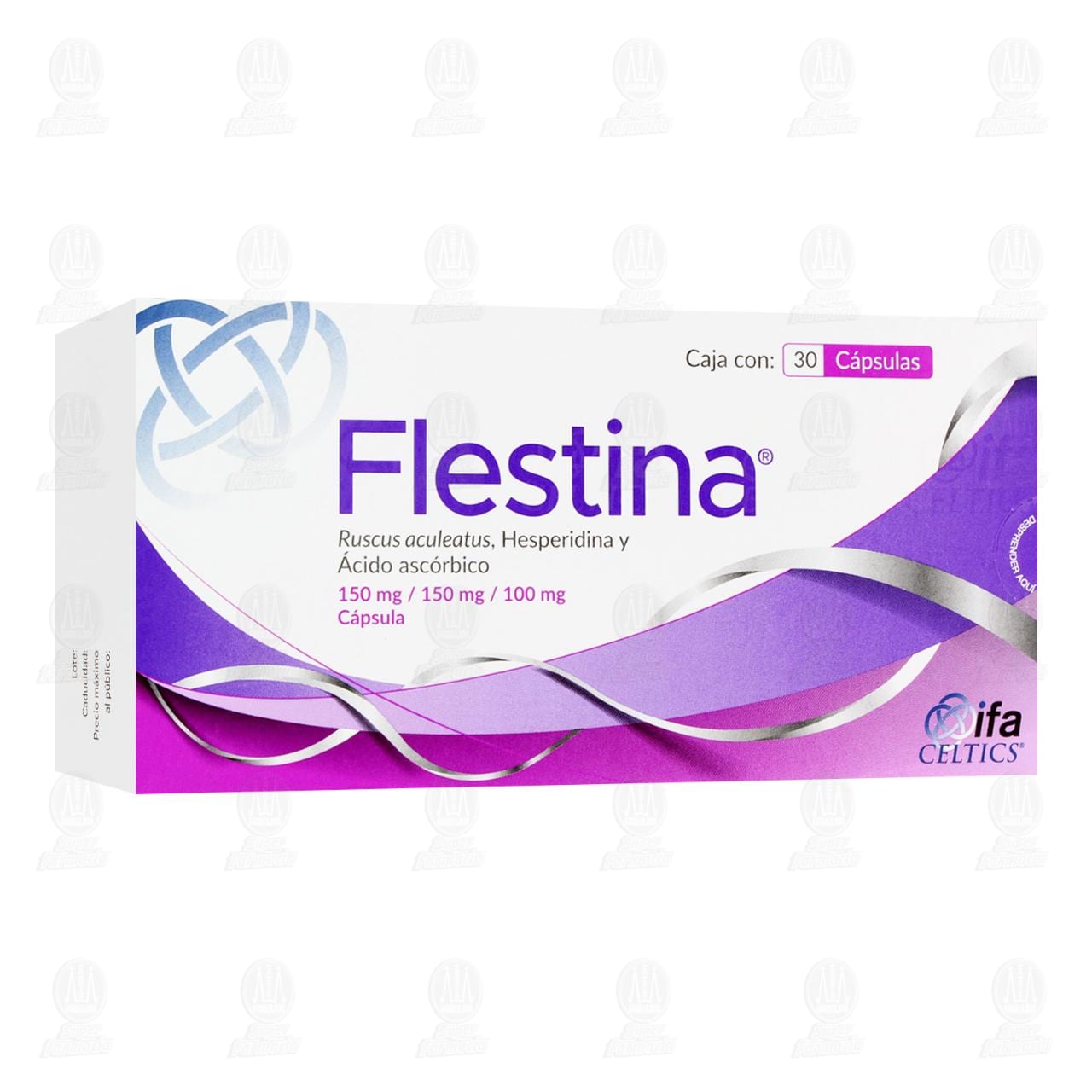 Imagen para Flestina 150mg/150mg/100mg, 30 Cápsulas.