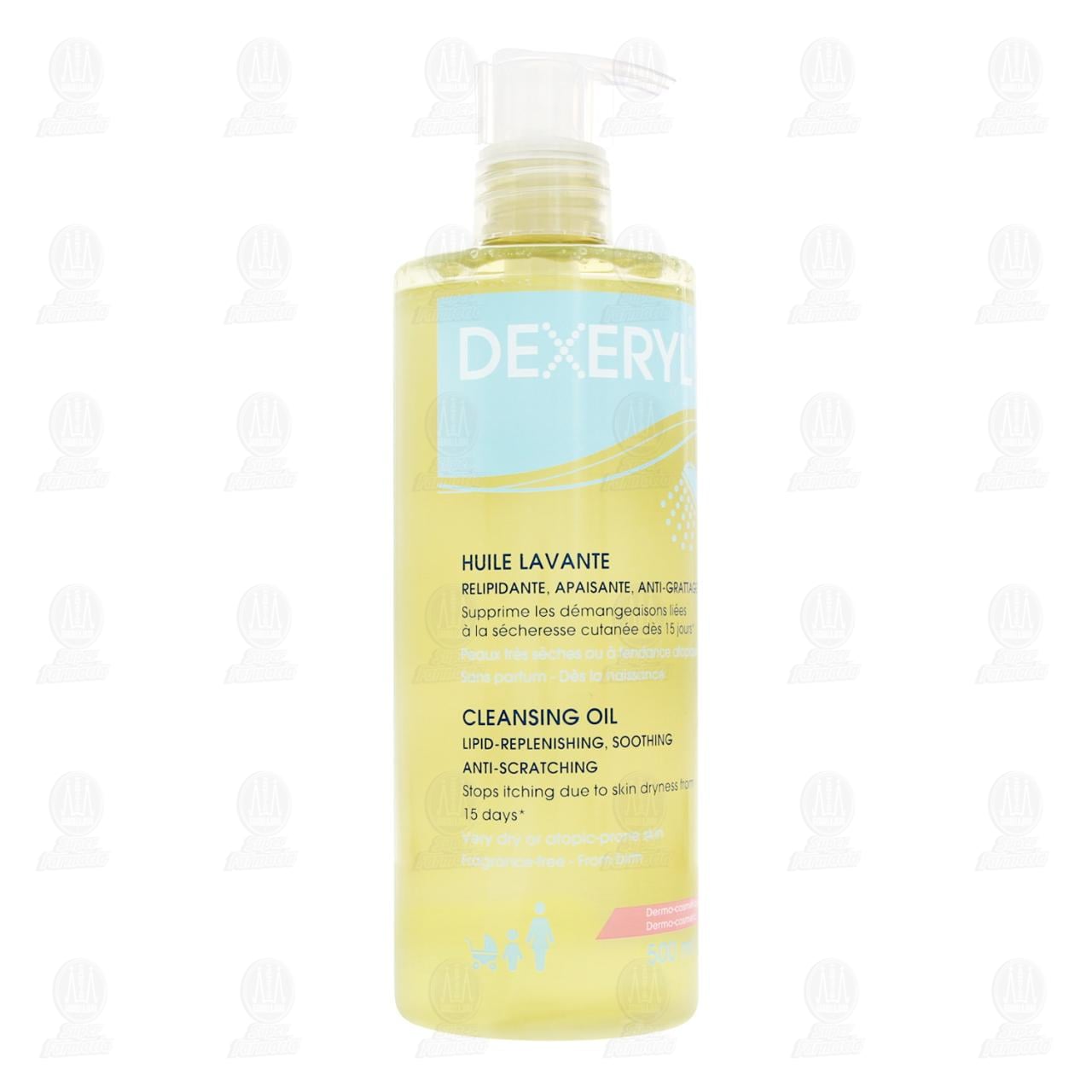 Imagen para Dexeryl Dermolimpiador Calmante Anti-Rascado en Aceite, 500 ml.