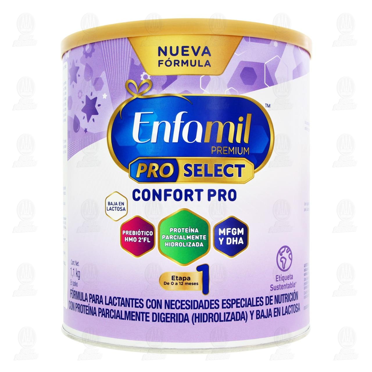 Enfamil Premium Pro Select Confort Pro Fórmula infantil 0 a 12 Meses, 1.1 kg. image number 1