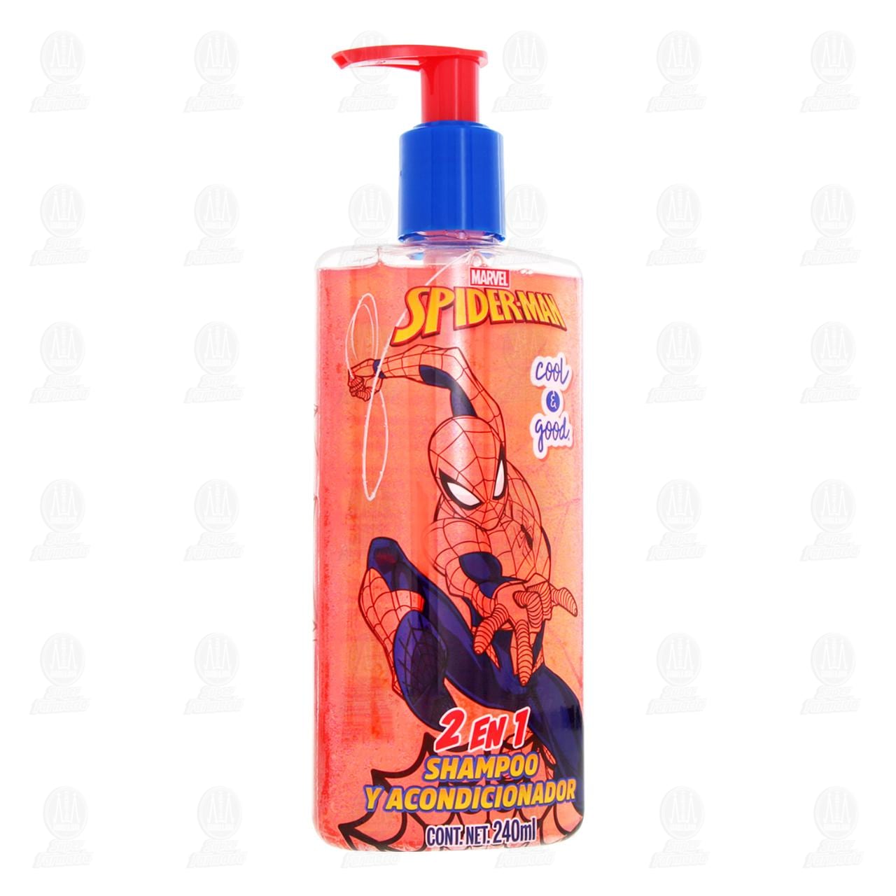Imagen para Shampoo y Acondicionador Cool & Good 2 en 1 Marvel Spider-Man, 240 ml.