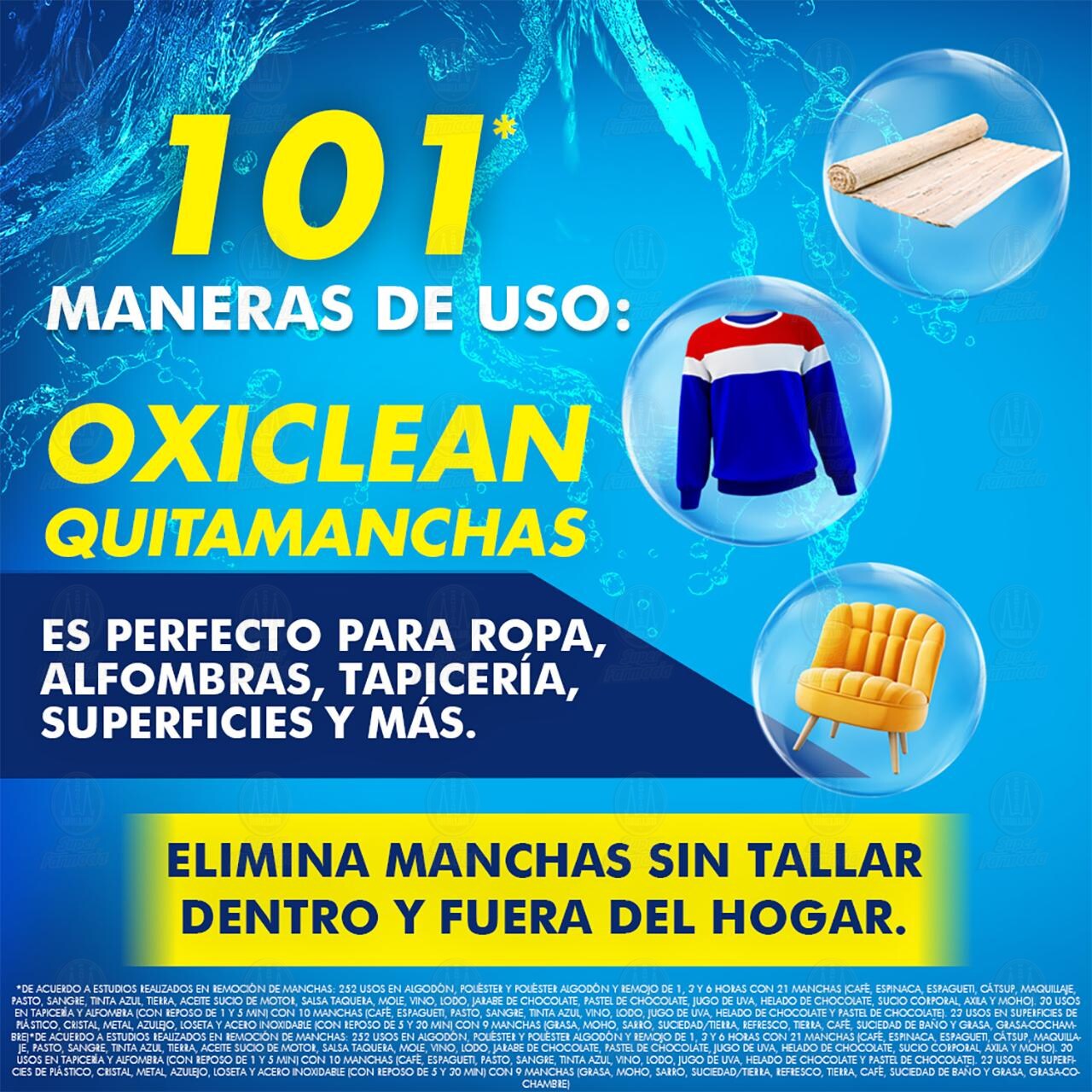 Quitamanchas OxiClean Sin Cloro en Polvo, 200 gr. image number 3