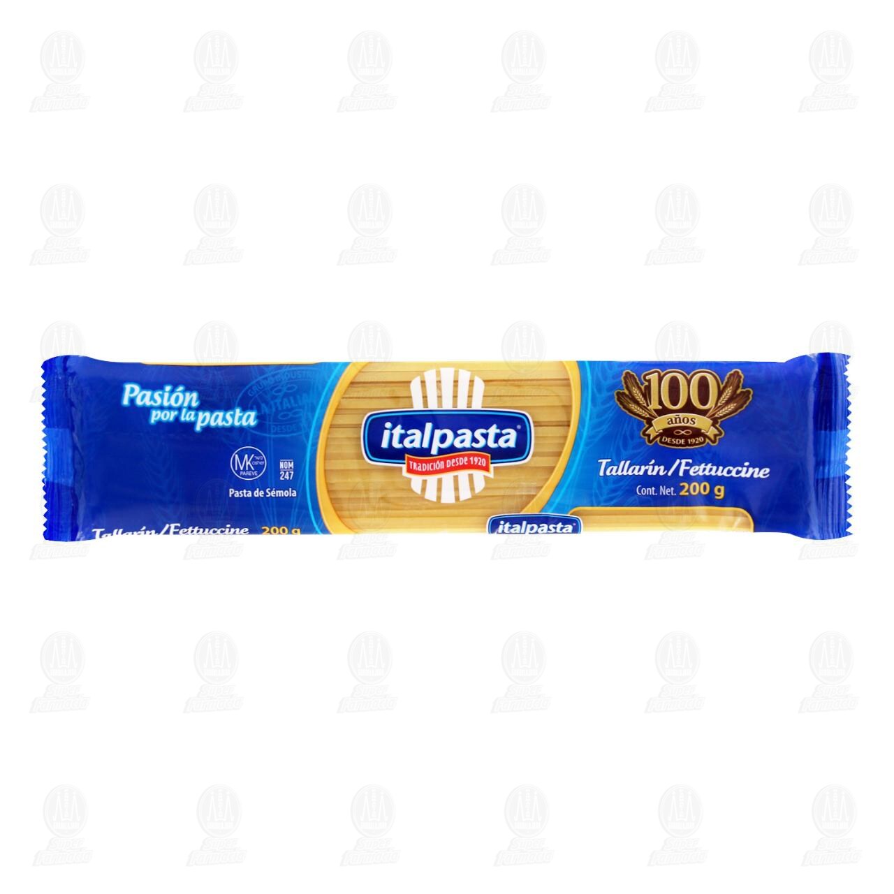 Pasta Italpasta Tallar&iacute;n/Fettuccine, 200 gr.