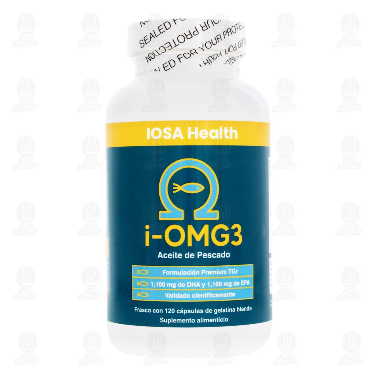 Suplemento Alimenticio i-OMG3 Aceite de Pescado, 120 Cápsulas. image number 1