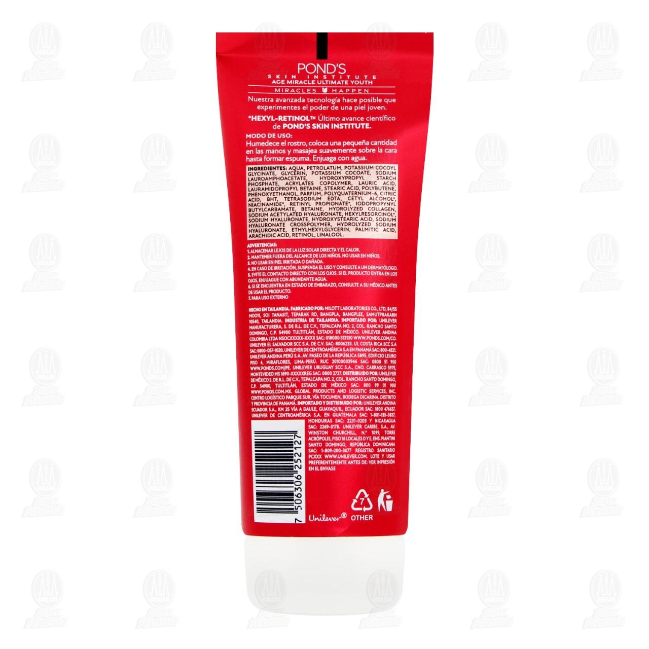 Limpiador Facial Pond's Age Miracle Hexyl-Retinol, 100 gr. image number 1