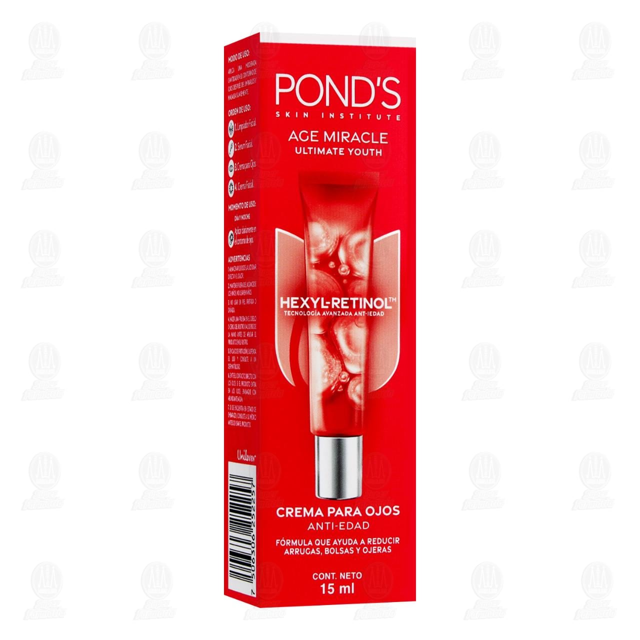 Imagen para Crema para Ojos Pond's Age Miracle Hexyl-Retinol Anti-Edad, 15 ml.