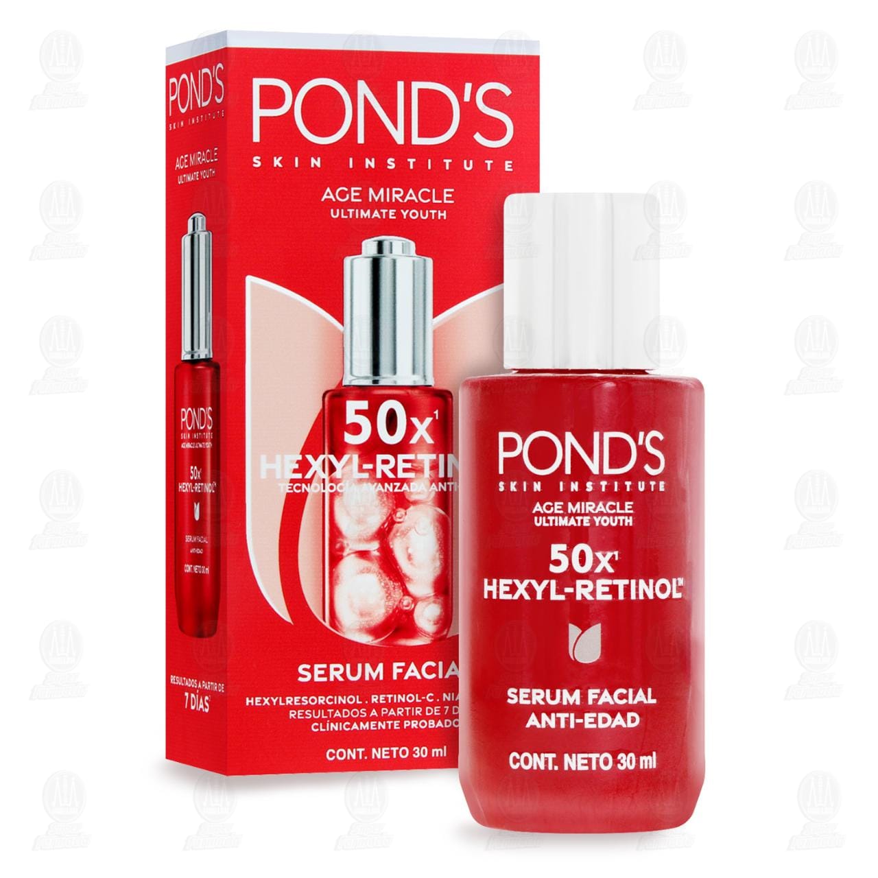 S&eacute;rum Facial Pond's Age Miracle Hexyl-Retinol Tecnolog&iacute;a Avanzada Anti-Edad, 30 ml. image number 3