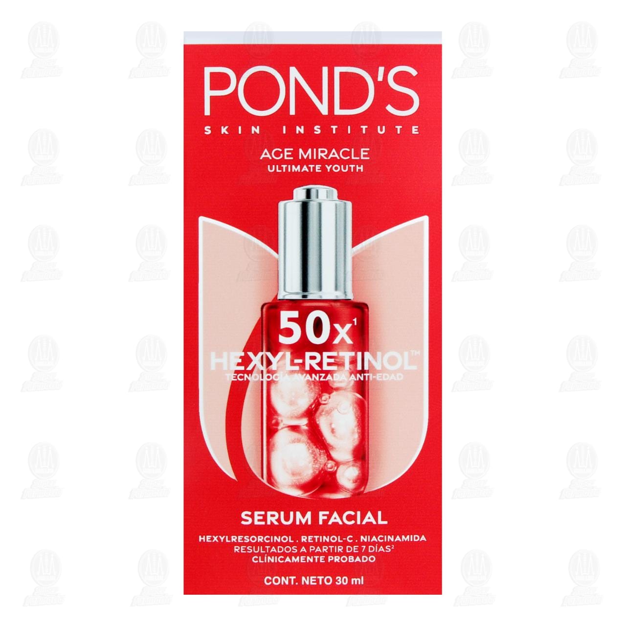 S&eacute;rum Facial Pond's Age Miracle Hexyl-Retinol Tecnolog&iacute;a Avanzada Anti-Edad, 30 ml. image number 1