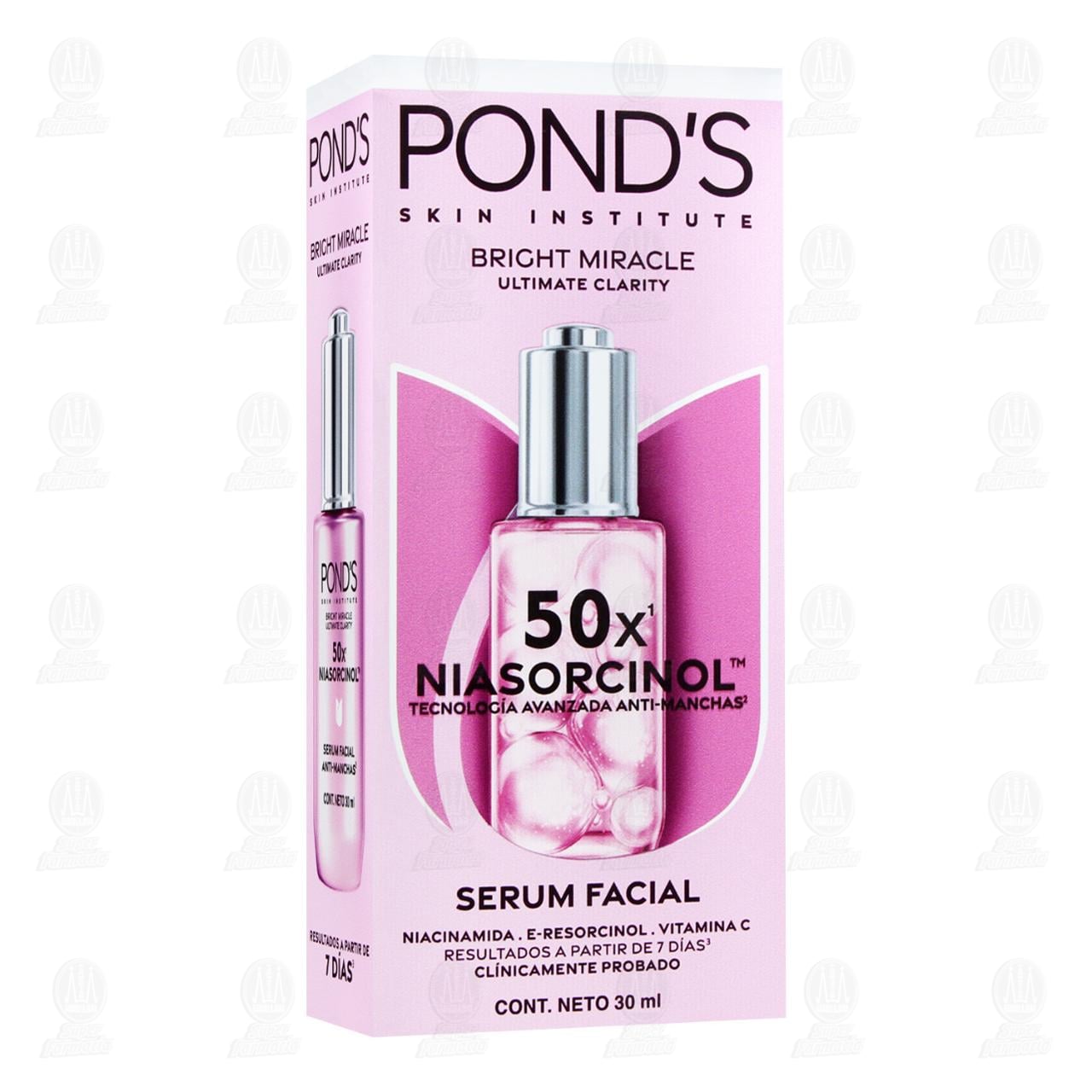 Imagen para Sérum Facial Pond's Bright Miracle Niasorcinol, 30 ml.