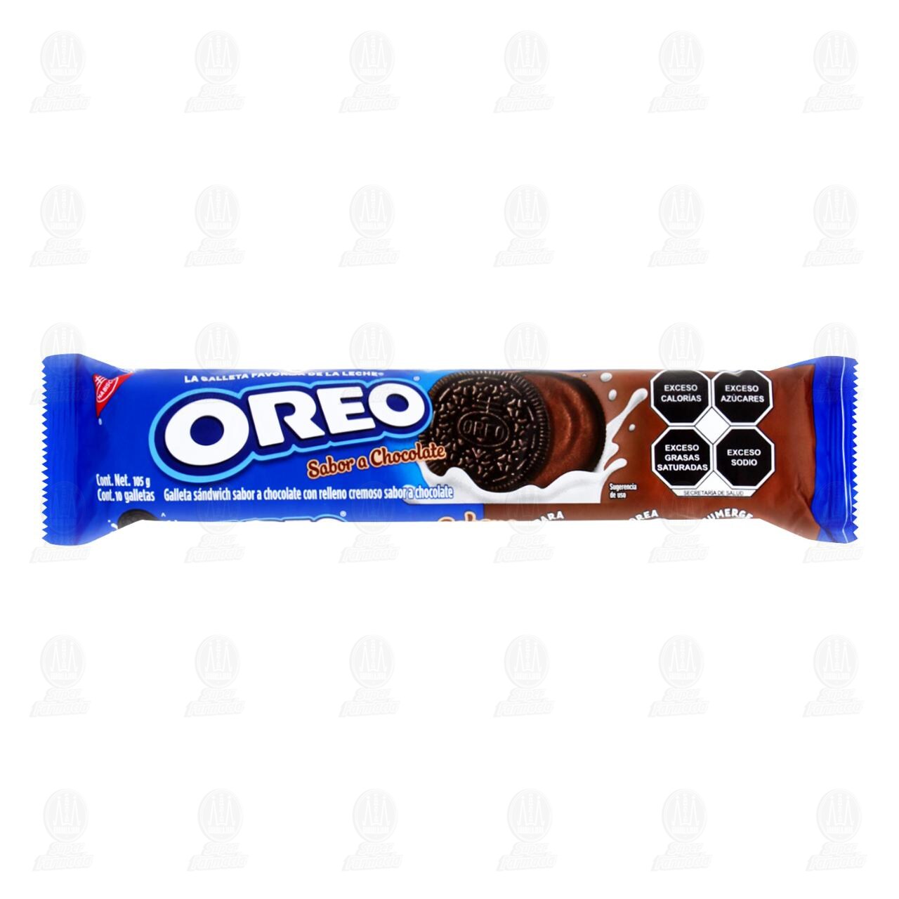 Galletas Oreo Sabor a Chocolate, 105 gr. image number 0