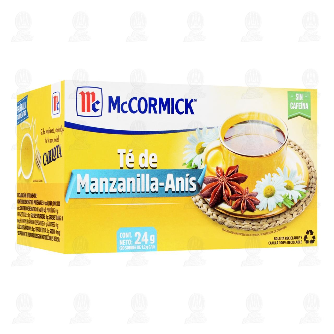 T&eacute; de Manzanilla-An&iacute;s McCormick, 24 gr. image number 0