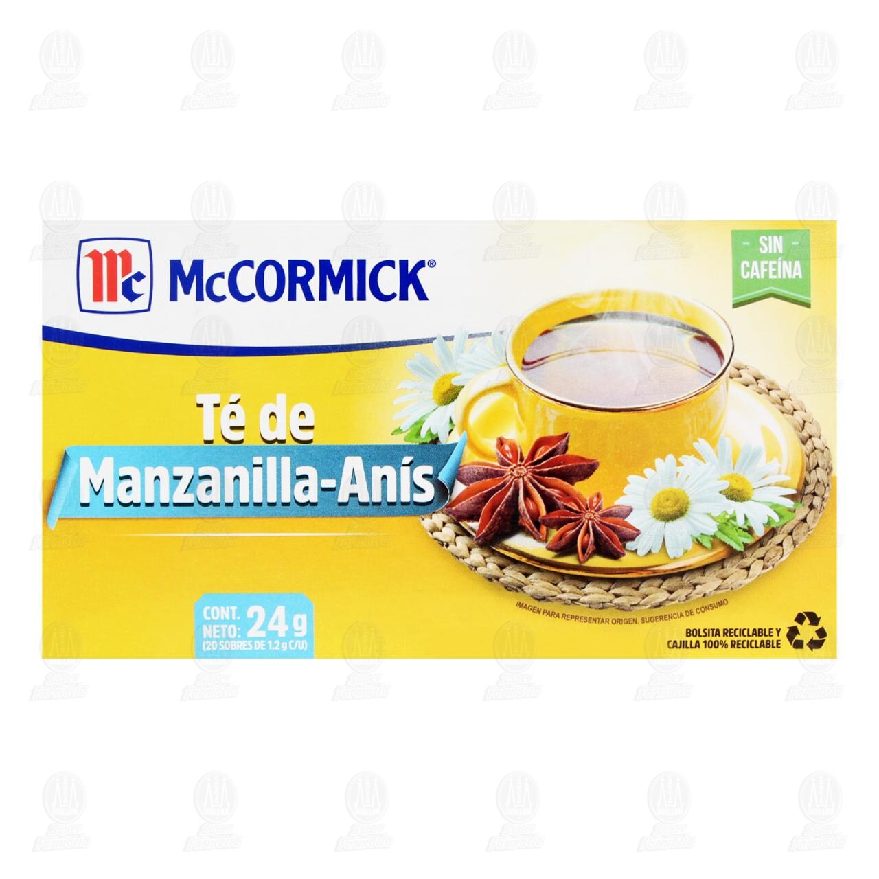 T&eacute; de Manzanilla-An&iacute;s McCormick, 24 gr. image number 1