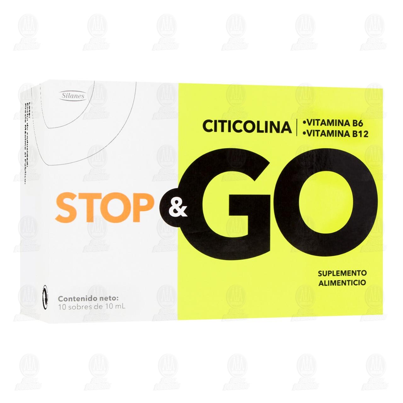 Imagen para Suplemento Alimenticio Stop & Go, 10 sobres de 10 ml c/u.