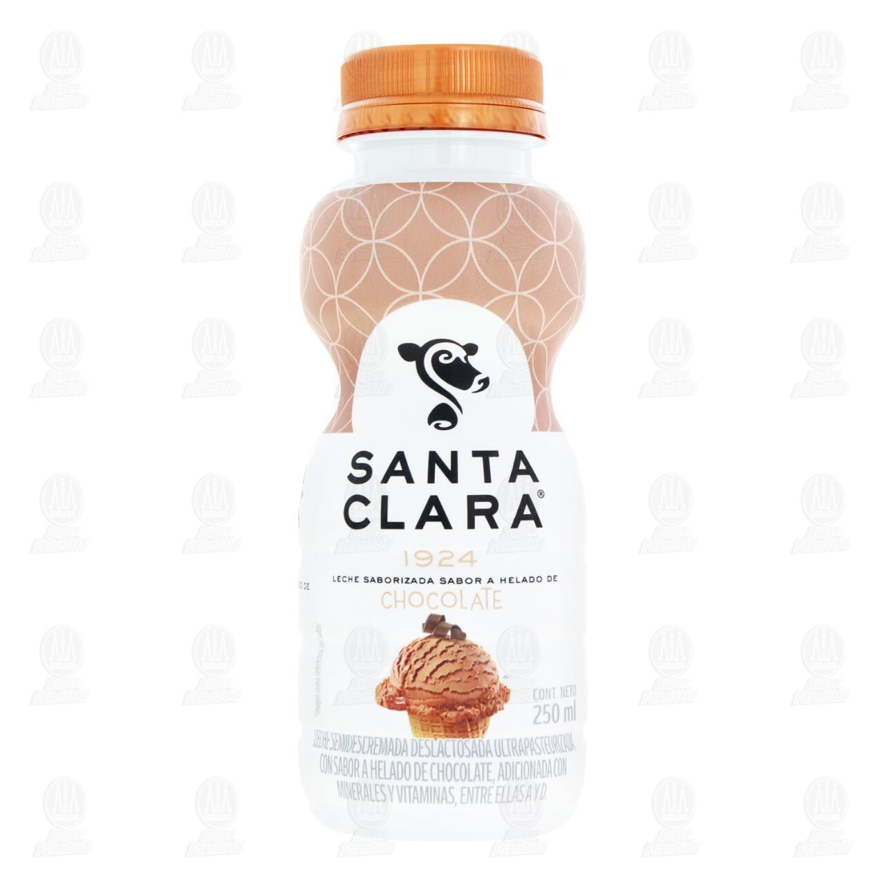 Leche Sabor a Helado de Chocolate Santa Clara, 250 ml. image number 1