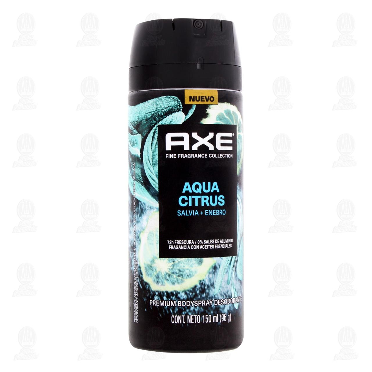 Desodorante Axe Fine Fragance Collection Aqua Citrus en Aerosol, 150 ml. image number 0