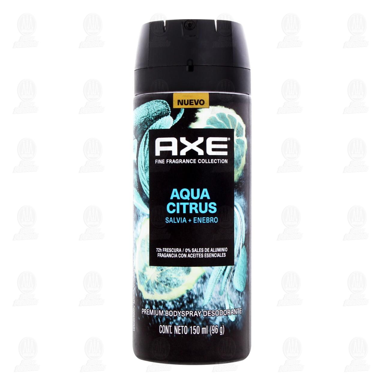 Desodorante Axe Fine Fragance Collection Aqua Citrus en Aerosol, 150 ml. image number 1