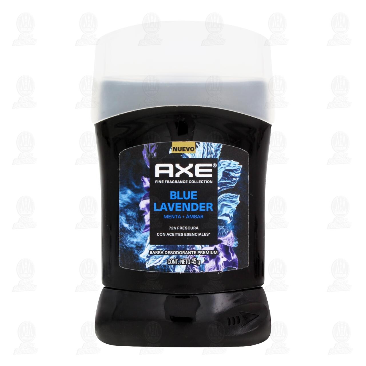 Desodorante Axe Fine Fragance Collection Blue Lavender Menta &Aacute;mbar en Barra, 45 gr. image number 1