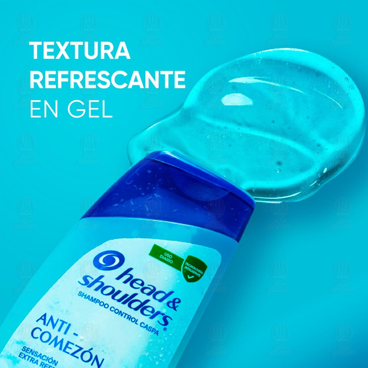 Shampoo Head & Shoulders Anti-Comez&oacute;n Menta Refrescante, 180 ml. image number 2