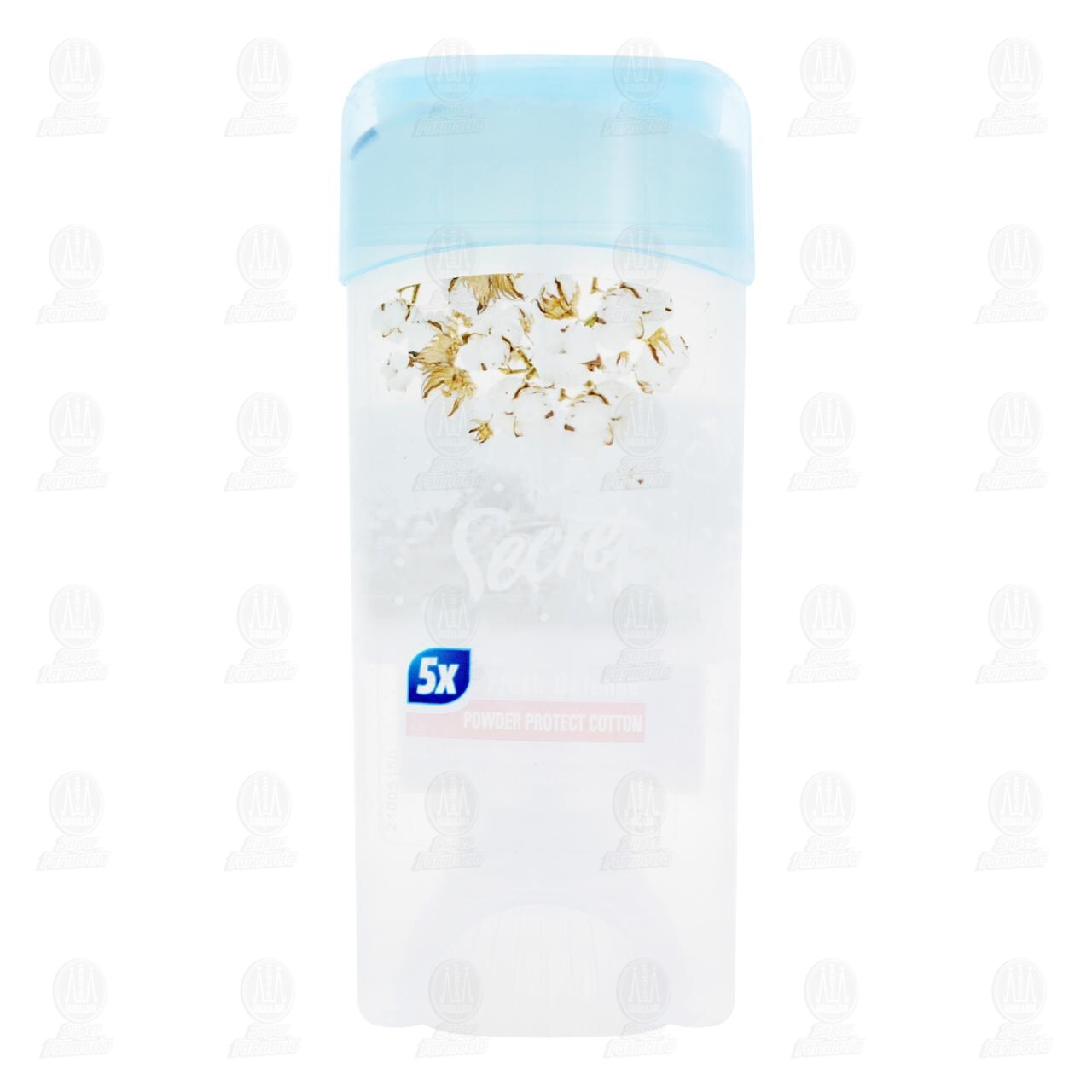 Gel Antitranspirante Secret Fresh Defenser Powder Protect Cotton Invisible, 73 gr. image number 1