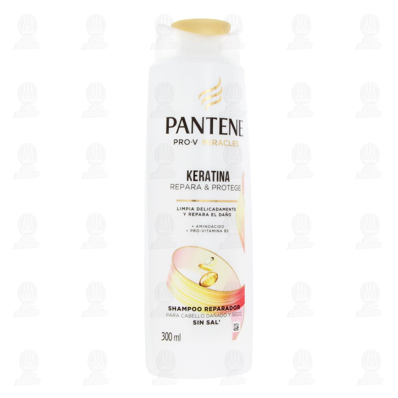 Shampoo Pantene Pro-V Miracles Keratina Repara & Protege, 300 ml. image number 0