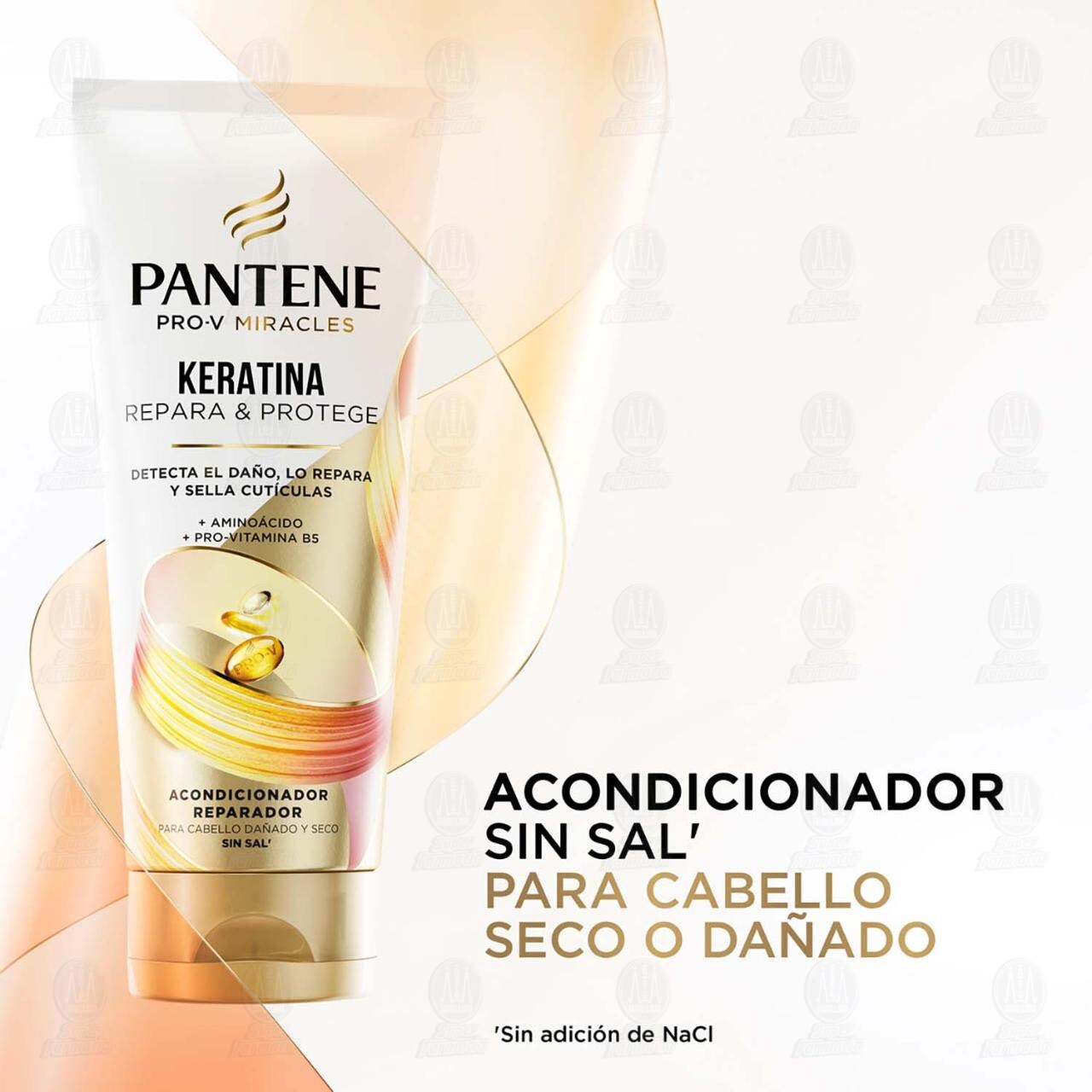Acondicionador Pantene Pro-V Miracles Keratina Repara & Protege, 250 ml. image number 3