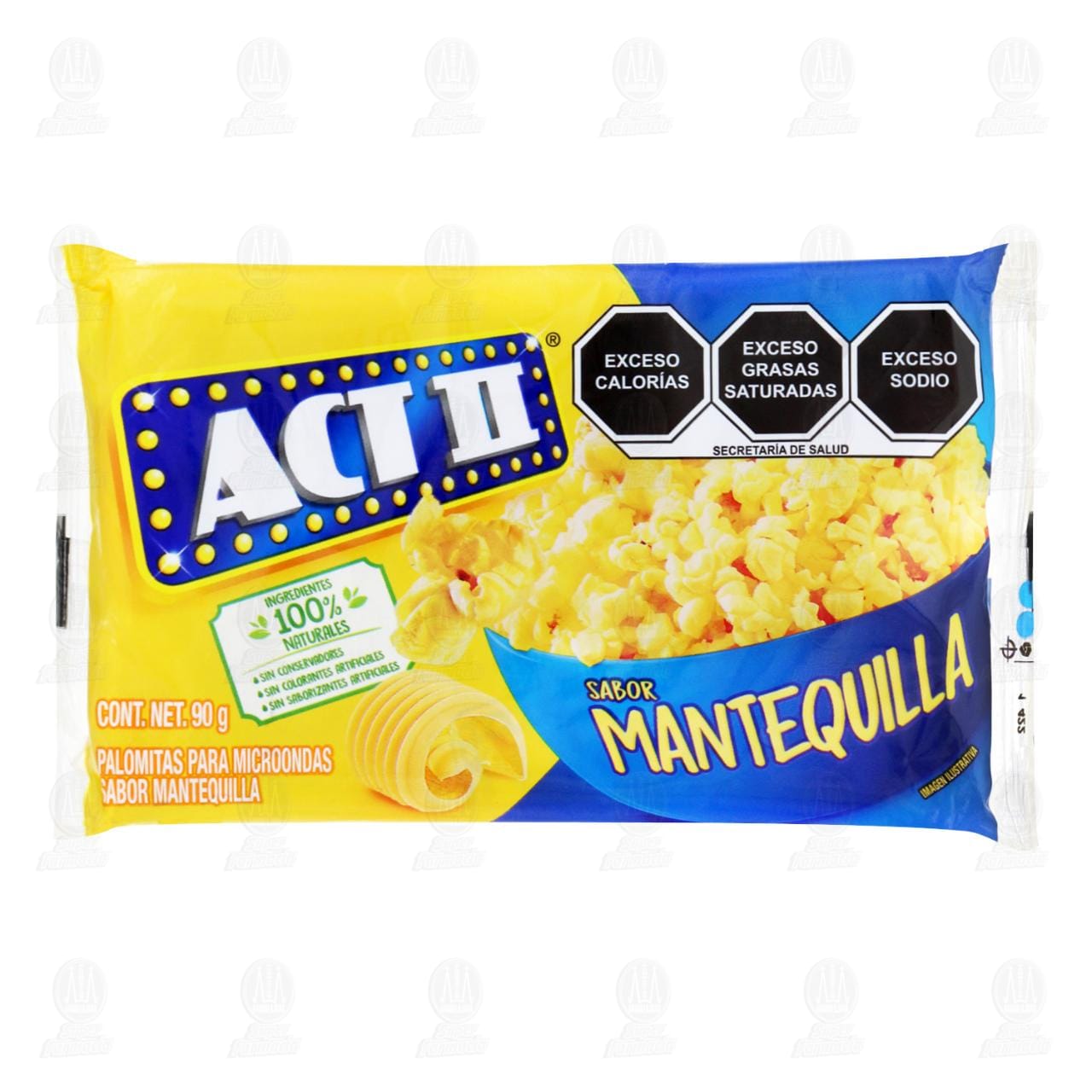 Imagen para Palomitas ACT II Sabor Mantequilla, 90 gr.