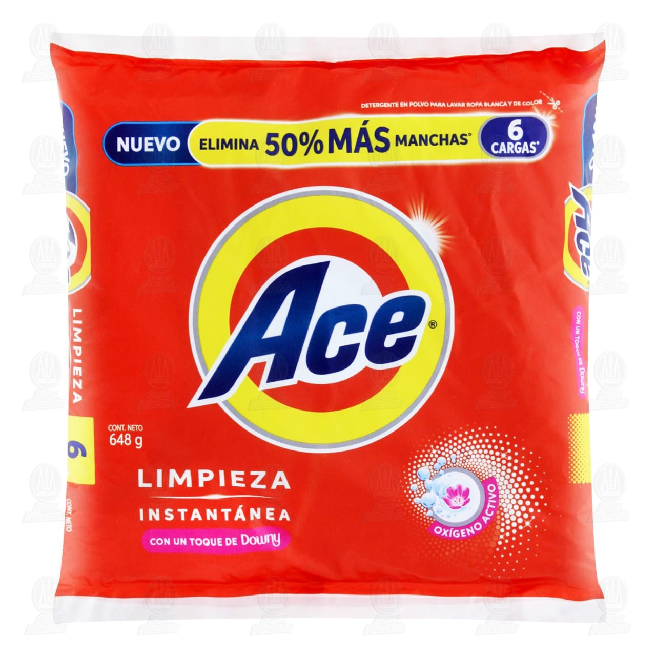 Imagen para Detergente en Polvo Ace Toque de Downy, 648 gr.