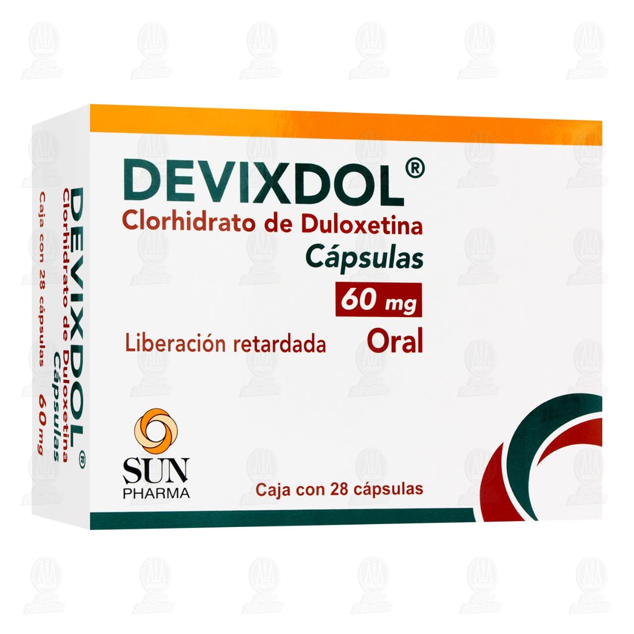 Imagen para Devixdol 60 mg, 28 Cápsulas.