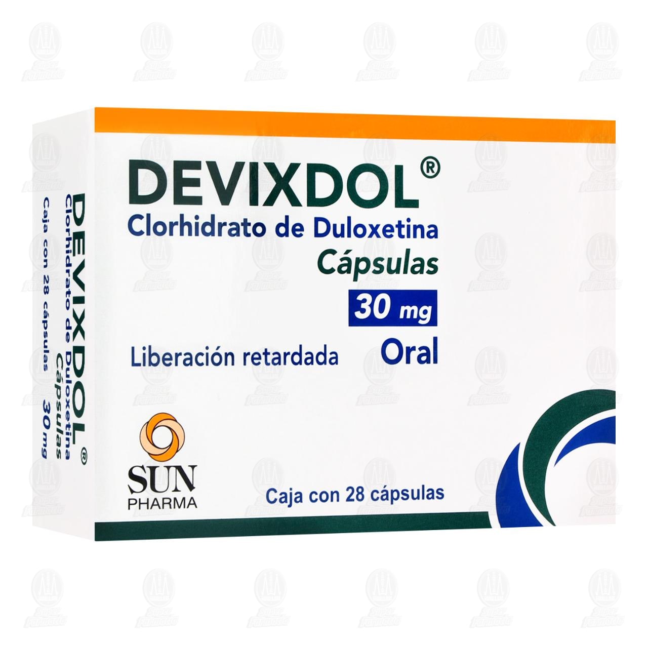 Imagen para Devixdol 30 mg, 28 Cápsulas.