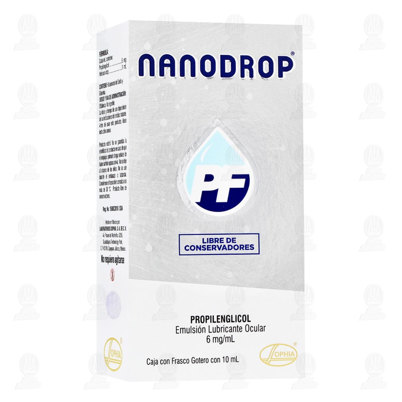 Nanodrop PF 6mg/ml, 10 ml. image number 0