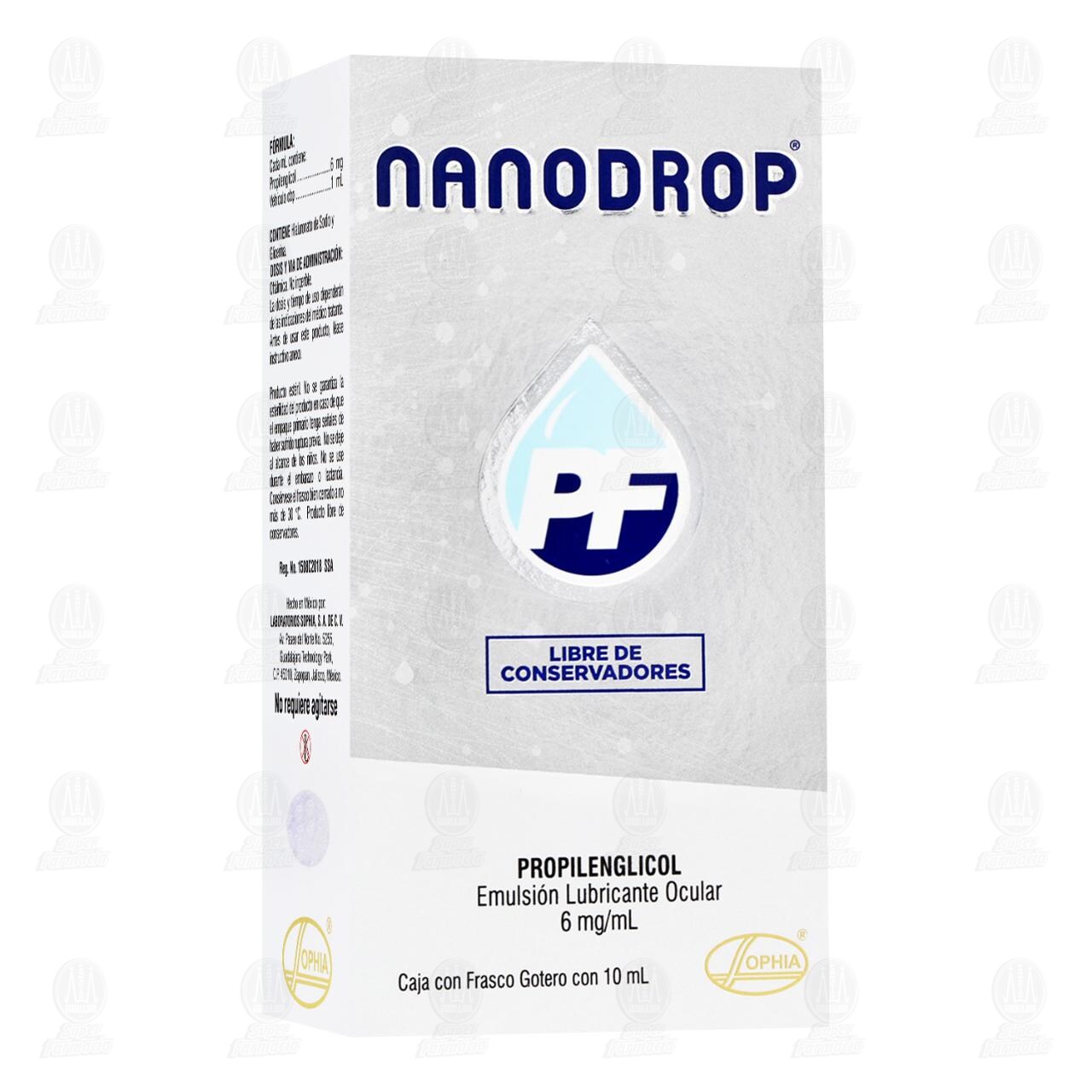 Nanodrop PF 6mg/ml, 10 ml. image number 0