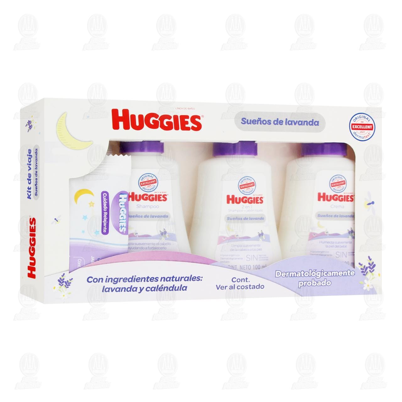 Imagen para Pack Sueños de Lavanda Huggies, 5 pzas.