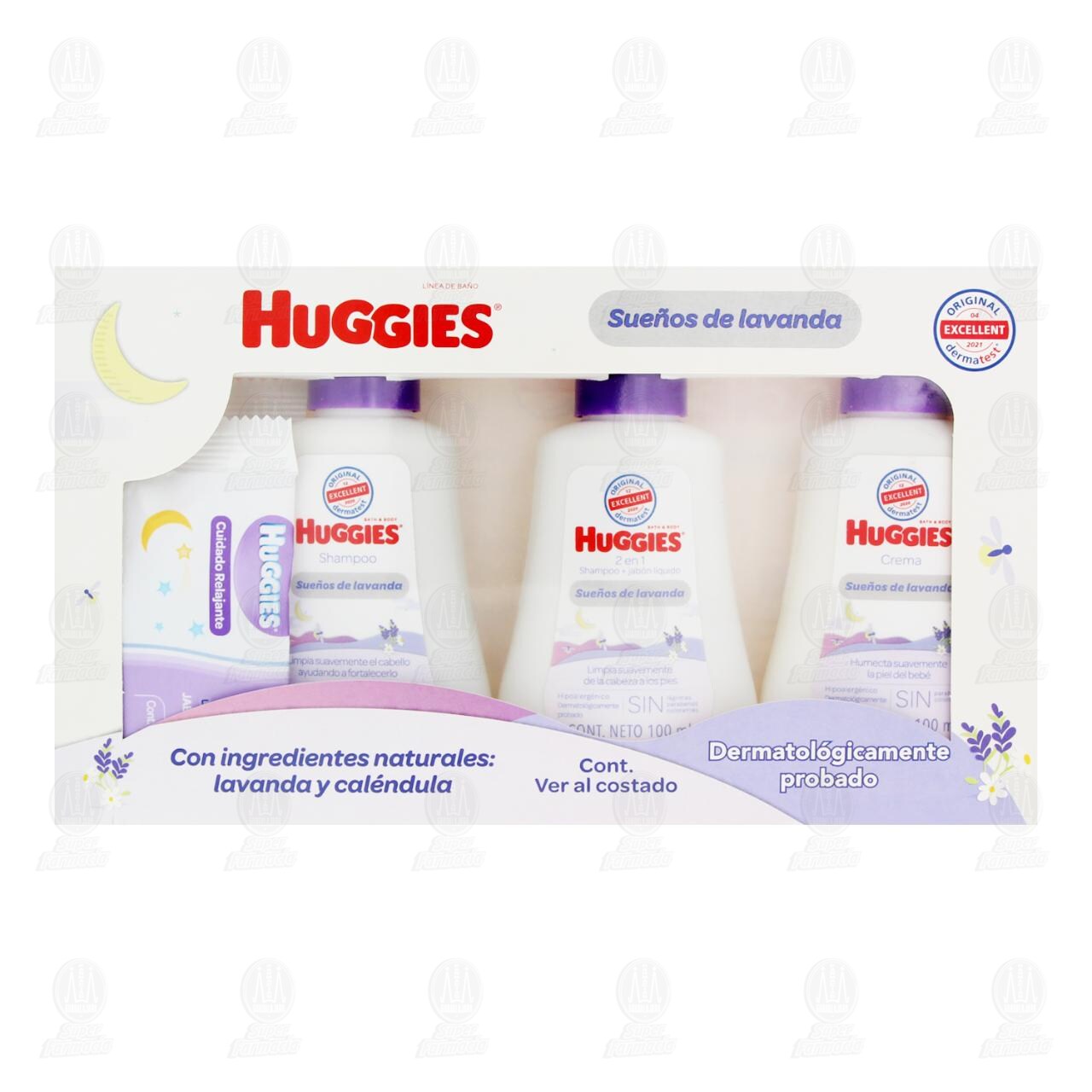 Pack Sueños de Lavanda Huggies, 5 pzas. image number 1