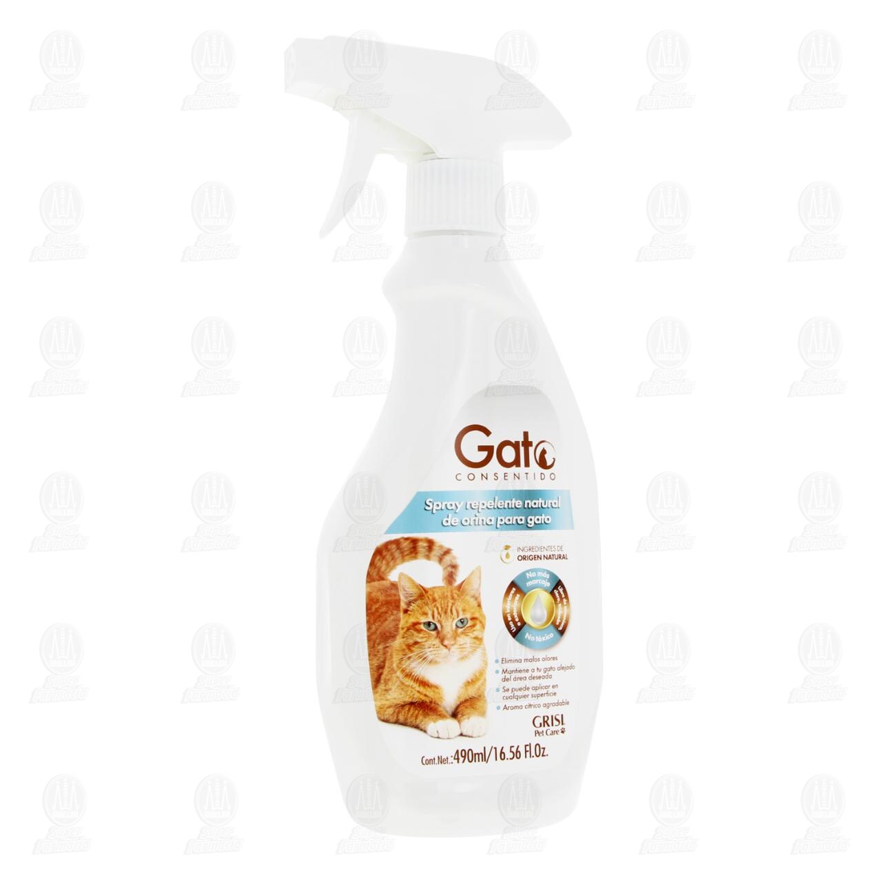 Repelente de Orina para Gato, Gato Consentido en Spray, 49 ml