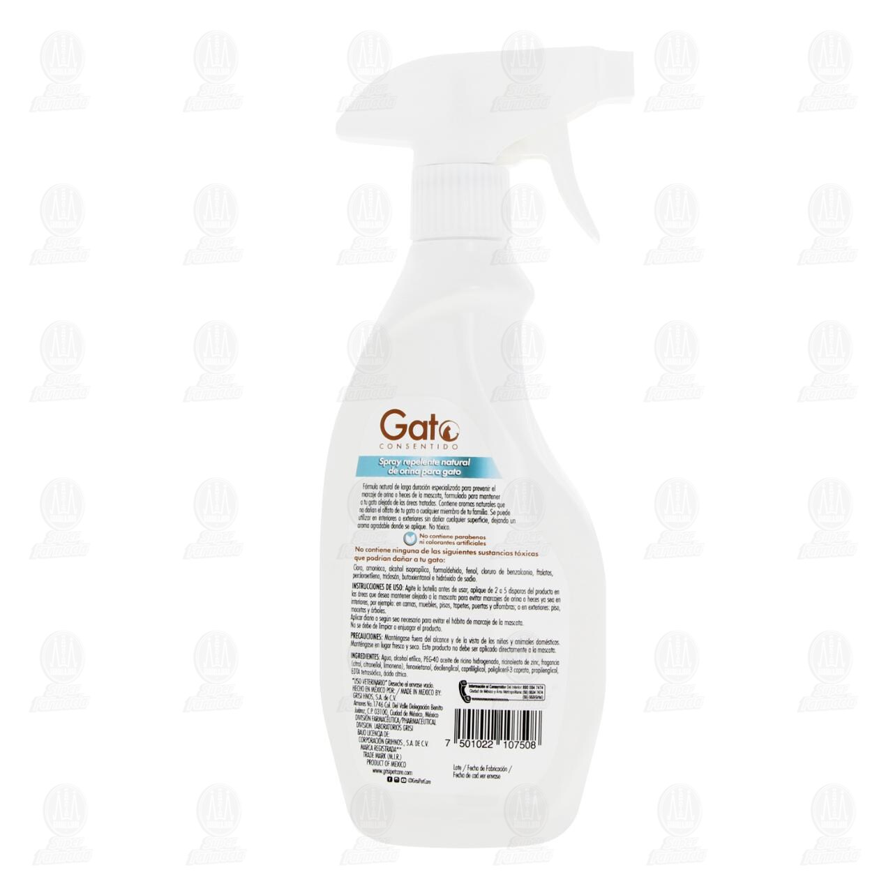 Repelente de Orina para Gato, Gato Consentido en Spray, 49 ml image number 2