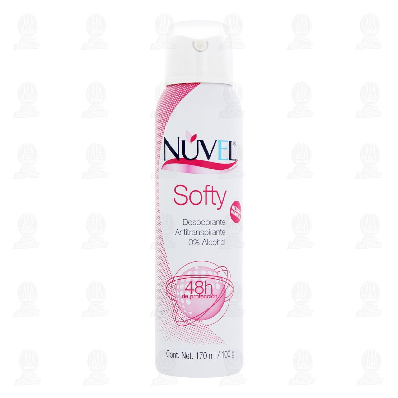 Desodorante Nuvel Antitranspirante Softy en Aerosol, 170 ml. image number 1