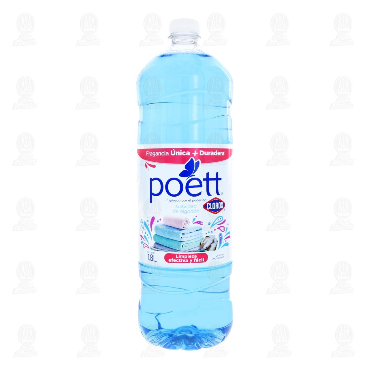 Limpiador Poett Suavidad de Algod&oacute;n, 1.8 l. image number 1