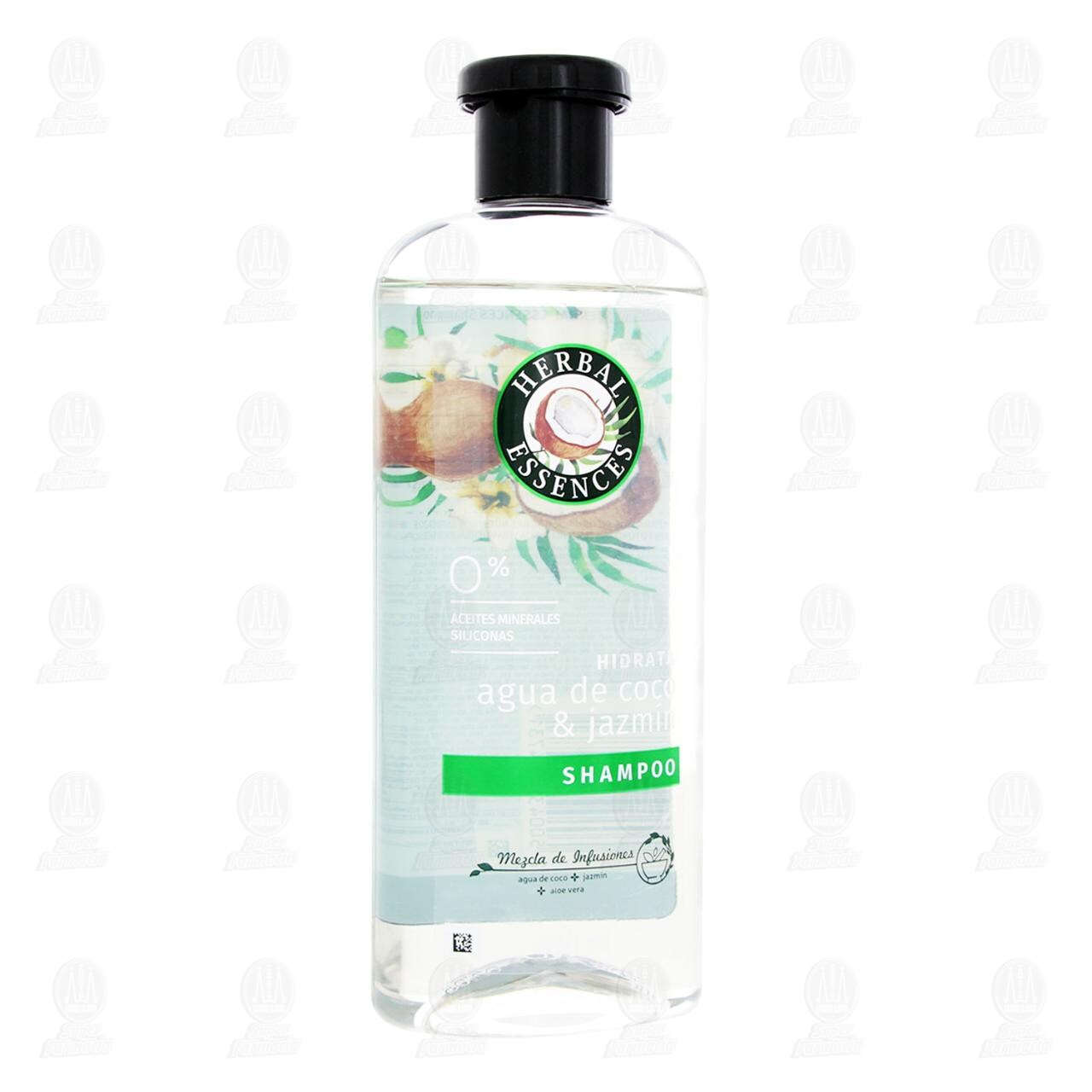 Shampoo Herbal Essences Hidrata Agua de Coco & Jazmín, 400 ml. image number 0