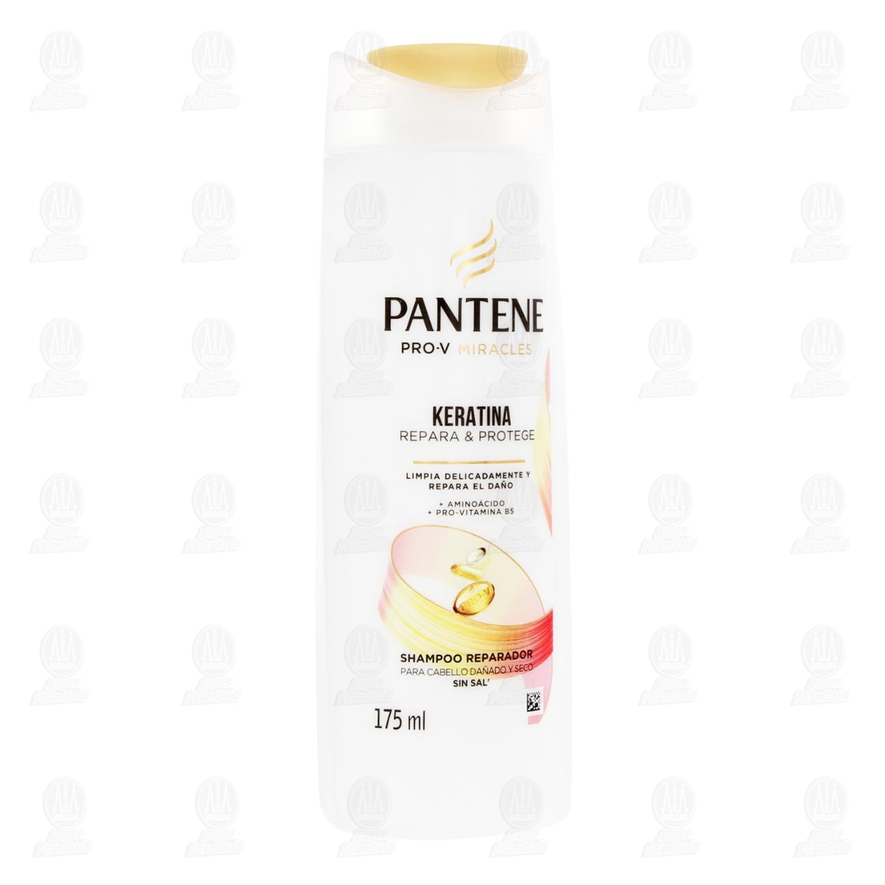 Imagen para Shampoo Pantene Pro-V Miracles Keratina Repara & Protege, 175 ml.