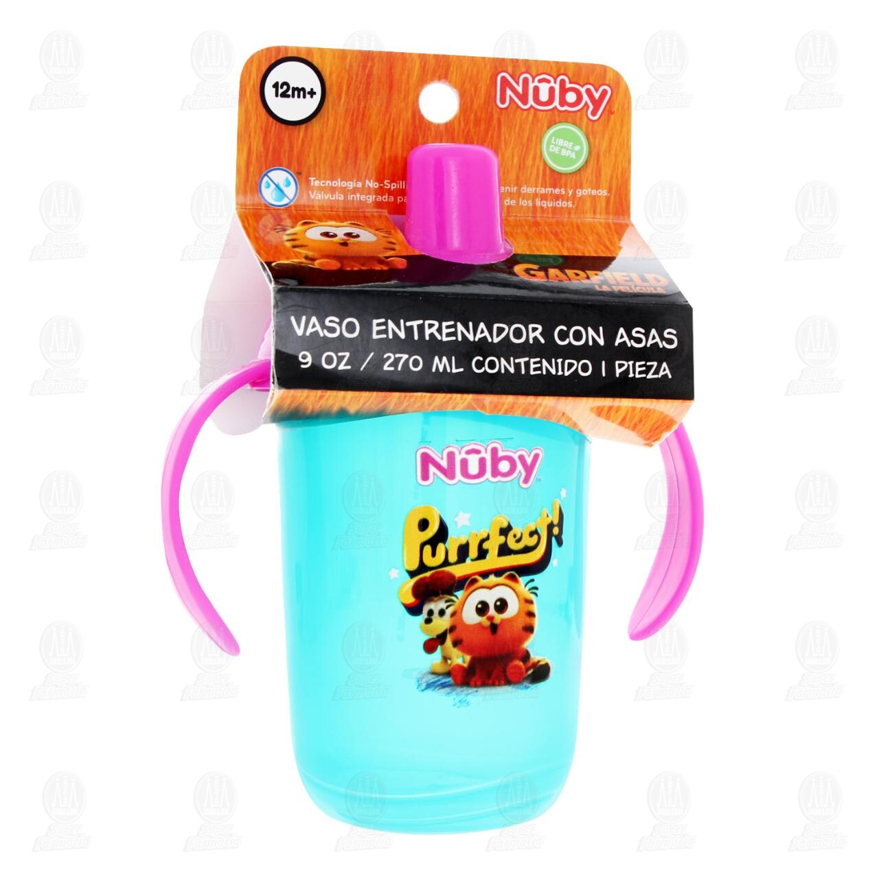 Vaso Entrenador Nuby con Asas, 1 pz.
